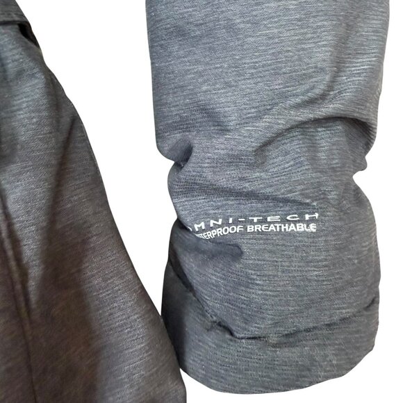 COLUMBIA Girls NORDIC STRIDER Jacket Waterproof Insulated Hooded Small 7-8 Gray - Picture 4 of 11